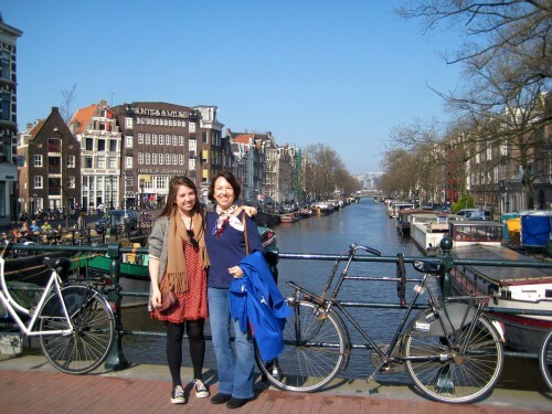 Amsterdam is a great walking city, but be careful of the bike riders.  They ALWAYS have the right of way.